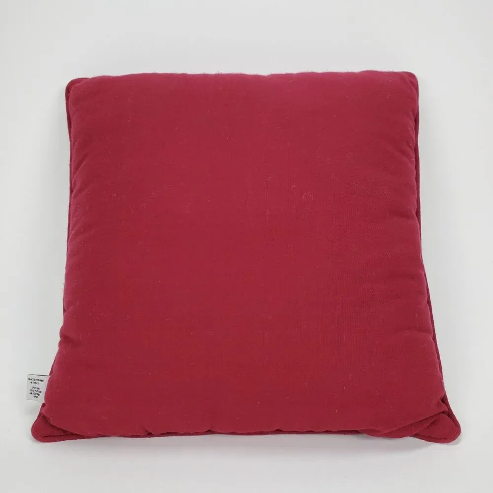 Riverdale Decorative Products Gingerbread House Tapestry Christmas‎ Pillow 16x16